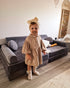 MeowBaby Soft Play Velvet Sofa Couch